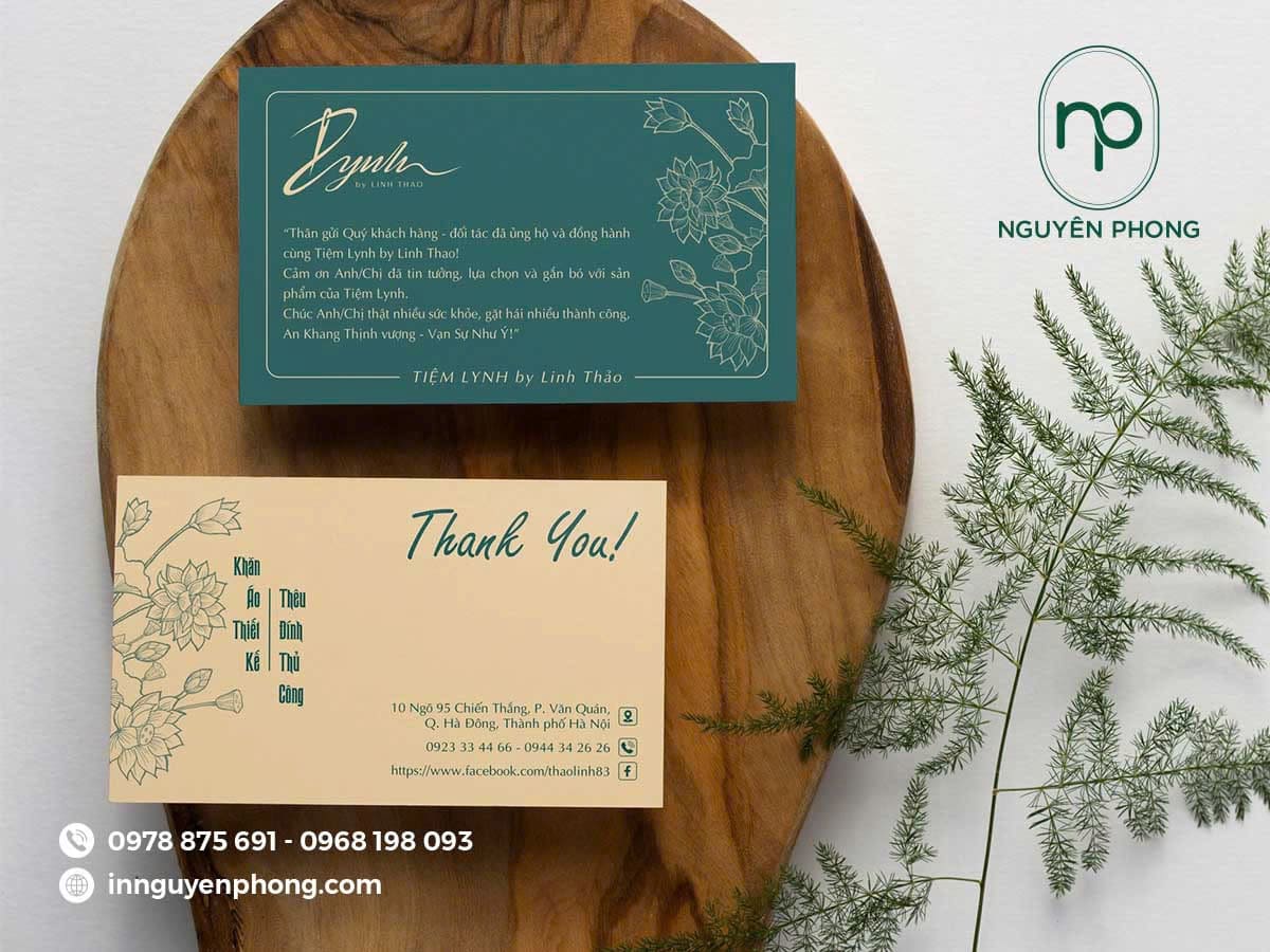 Mẫu in namecard